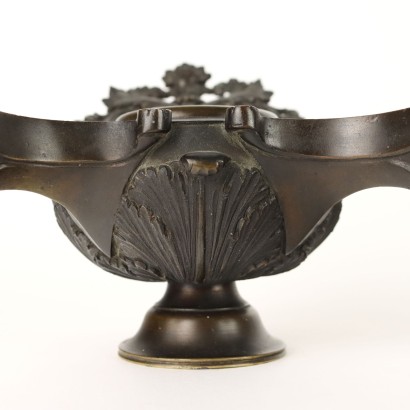 Lantern Bronze with Inkwell Italy XIX Century