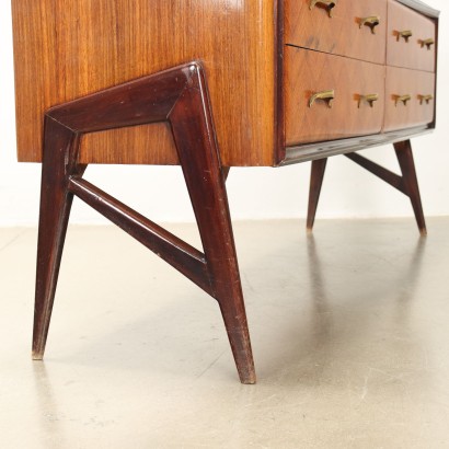 Chest of drawers with mirror, 1950s dresser
