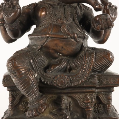 Sculpture en bronze de Ganesha