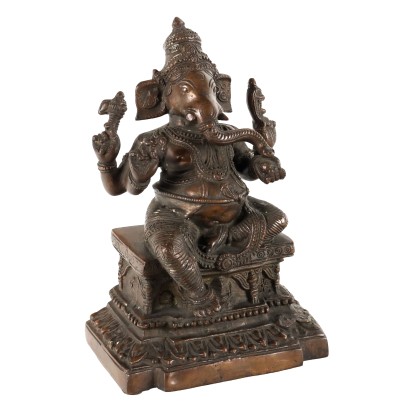 Escultura de bronce de Ganesha