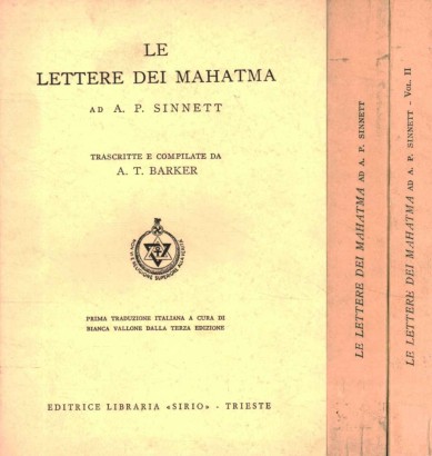 Le lettere dei Mahatma (2 Volumi)