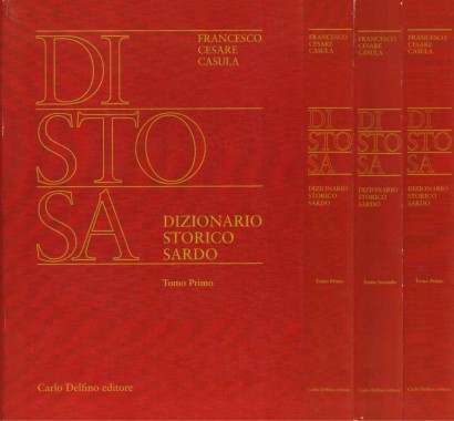 Distosa. Dizionario storico sardo (3 Volumi)