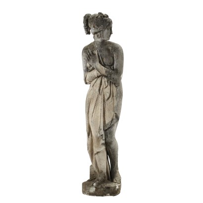 Sculpture de Jardin Ancienne Vénus de Canova Faïence '900