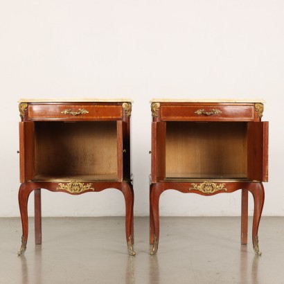 Pair of bedside tables with the 0doublequ brand