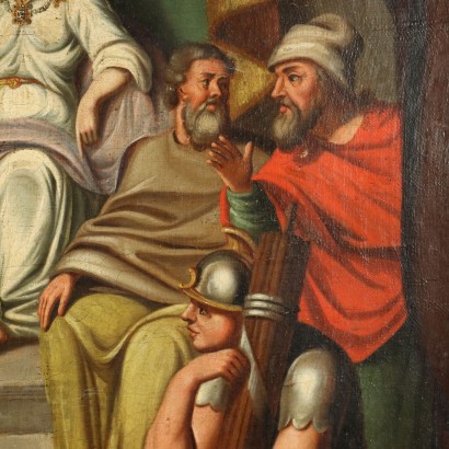 Pintura Caratacus ante el Imperio,Caratacus ante el Emperador C