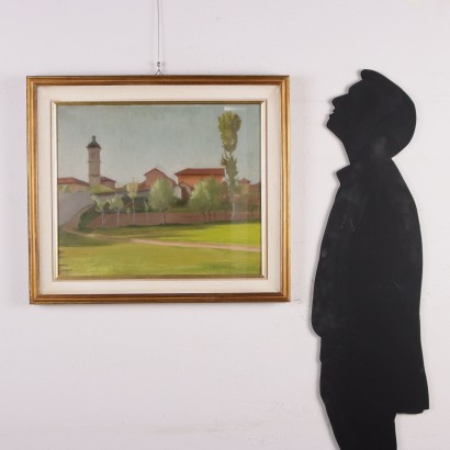 Gemälde von Primo Carena, San Pietro in Verzolo, Primo Carena, Primo Carena, Primo Carena, Primo Carena