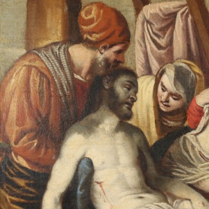 Gemälde „Die Kreuzabnahme Christi“.