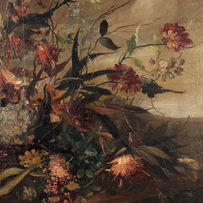 Cuadro con composición floral,Cuadro con composición floral
