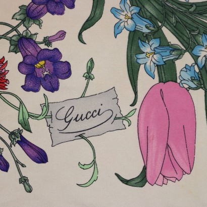 Gucci Vintage Flora Scarf