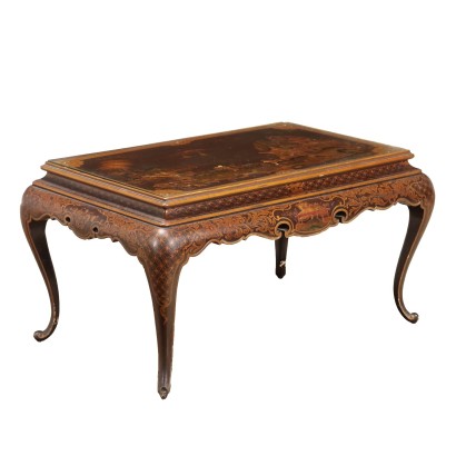 Table basse de style chinoiserie