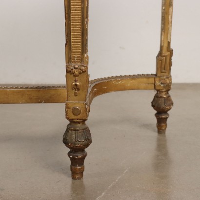 Carved and Gilded Console