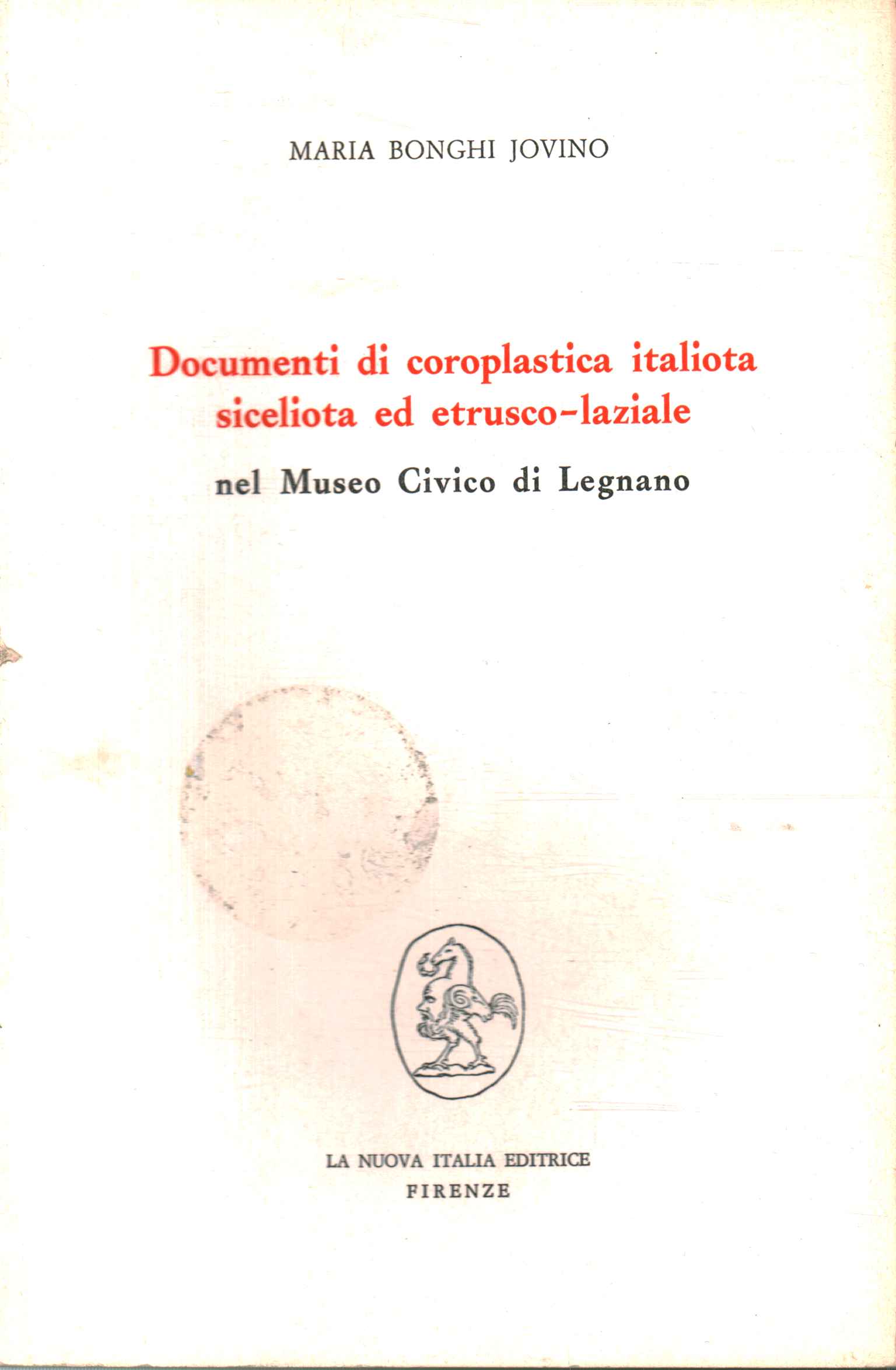 Documentos de coroplastia italiana siciliana.