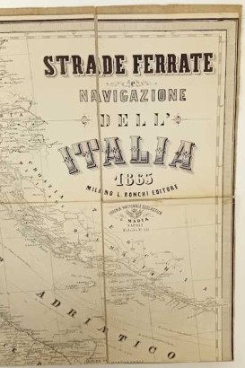 Strade ferrate e navigazione dell'Italia 1865