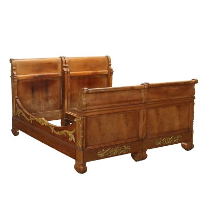 Pair of Louis Philippe beds