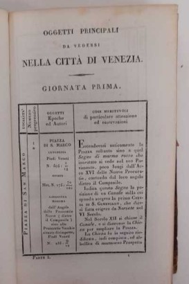 Eight days in Venice, Eight days in Venice (volume I and II)