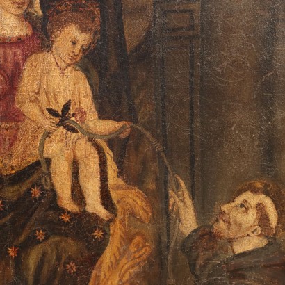 Dipinto Madonna con Bambino e Santi