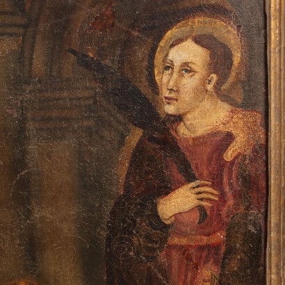 Tableau Vierge à l'Enfant et aux Saints
