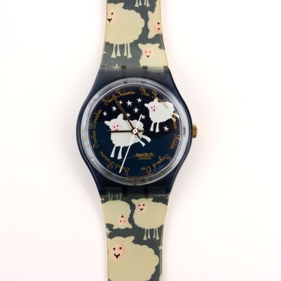 Reloj Swatch Black Sheep GN150 1994 N