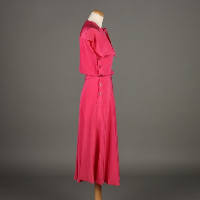 Stitches Vintage Fuchsia Kleid