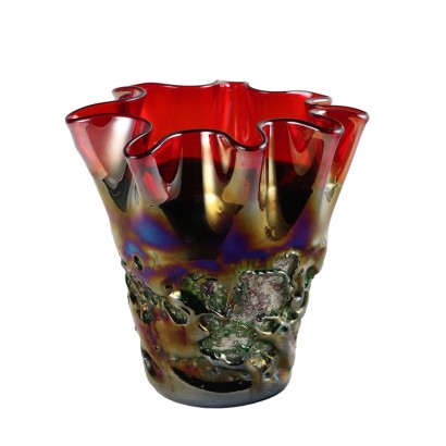 Vase aus Muranoglas