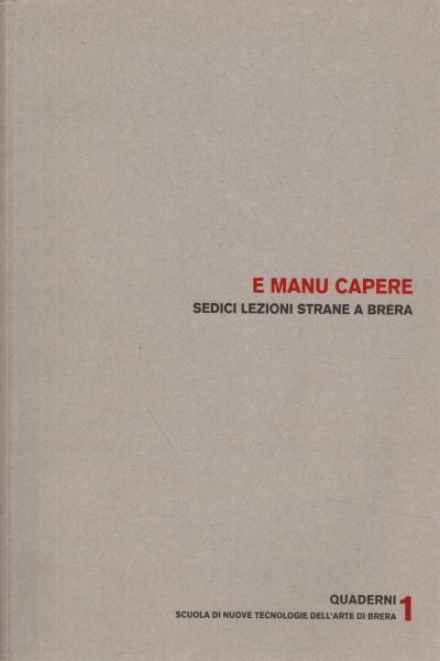Y Manu Capere, AA.VV.