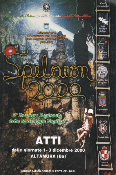 s.a., usato, Spelaion 2000, 5° incontro Regionale della Speleologia  Pugliese, Biblioteca, Viajes y guias