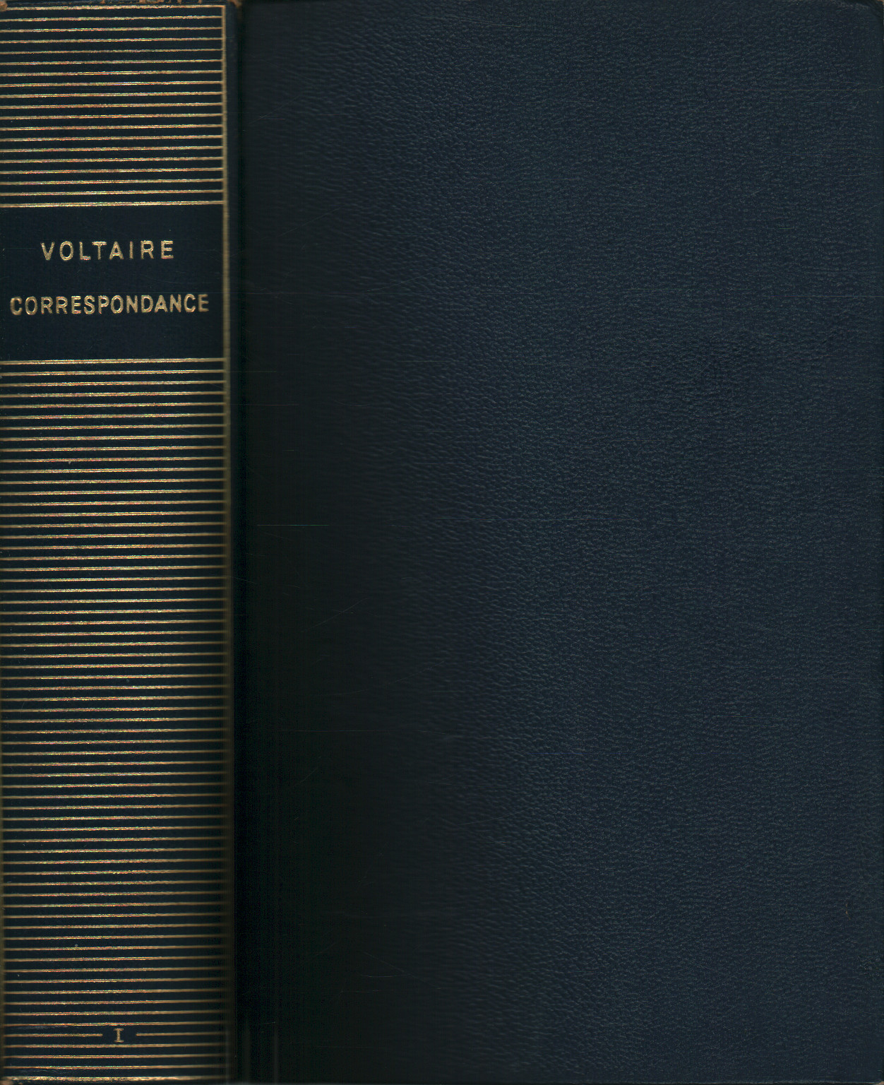 Corrispondance de Voltaire (tomo I), s.una.