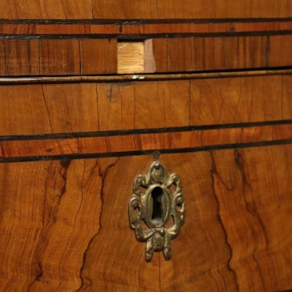 Barocke Klappe Holz Italien XVIII Jhd