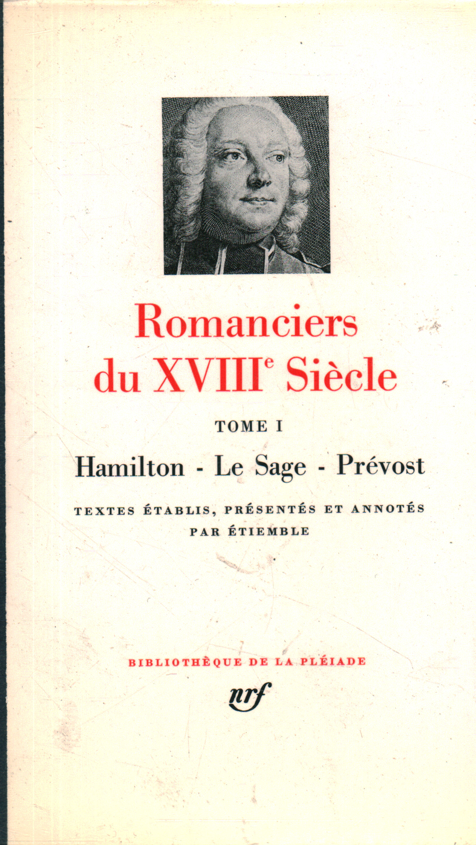 Romanciers du XVIII Siècle (Tomo I)