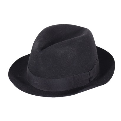 Sombrero Borsalino Vintage Negro
