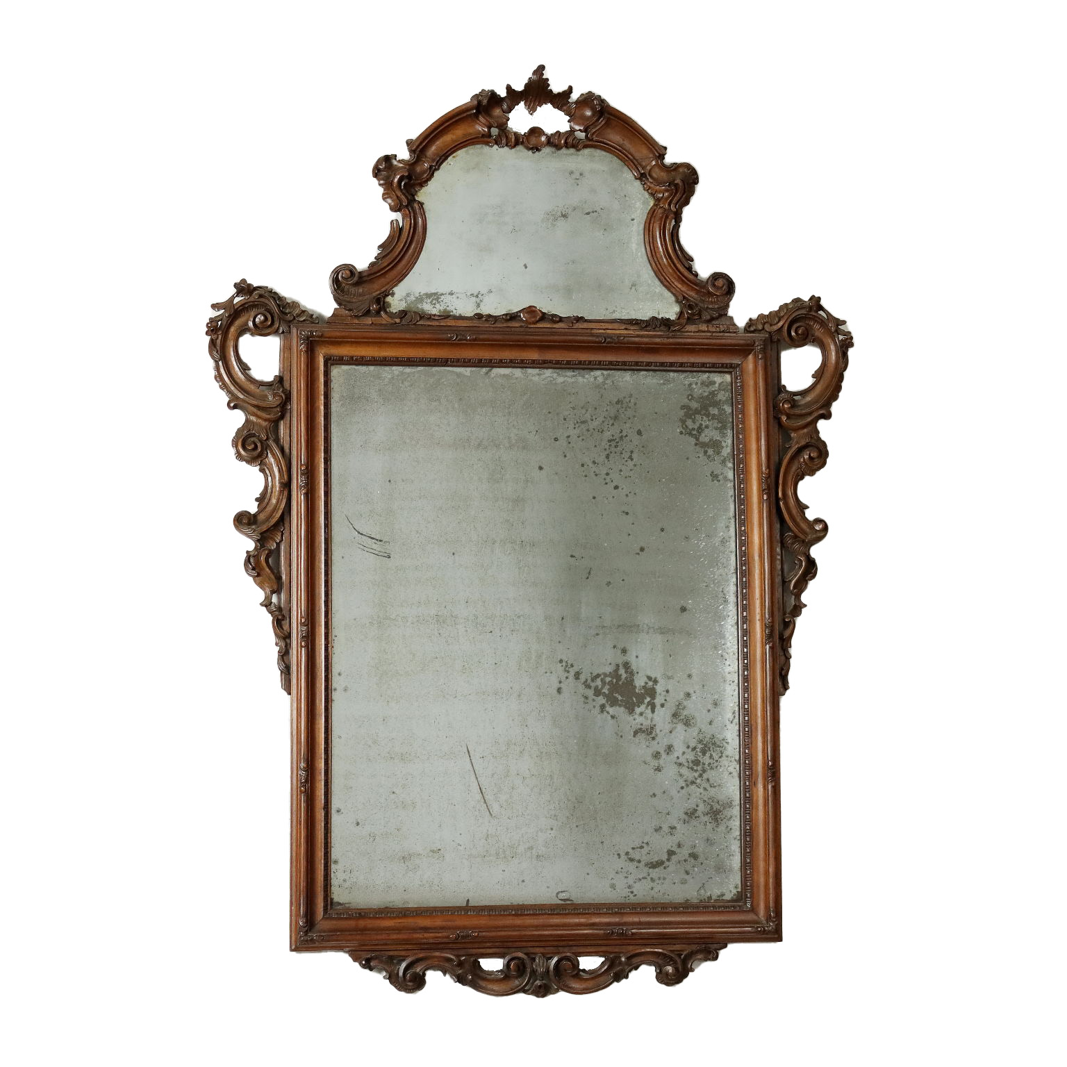 Antique Mercury Glass Mirror, 19th Century for sale at Pamono