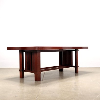 arte moderno, diseño de arte moderno, mesa, mesa de arte moderno, mesa de arte moderno, mesa italiana, mesa vintage, mesa de los años 60, mesa de diseño de los años 60, mesa 'Taliesin 2' Fr, Frank Lloyd Wright, Frank Lloyd Wright