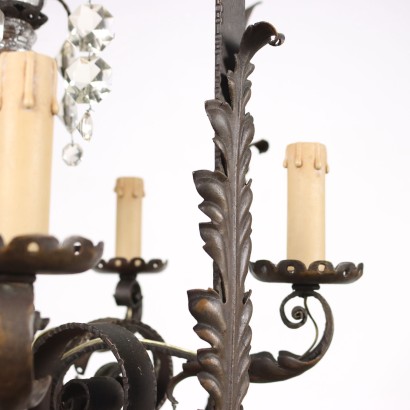 antigüedades, candelabro, candelabros antiguos, candelabro antiguo, candelabro italiano antiguo, candelabro antiguo, candelabro neoclásico, candelabro del siglo XIX, candelabro estilo hierro forjado