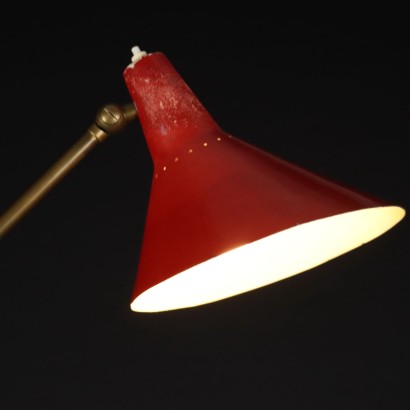 Stehlampe Messing Italien 1950er
