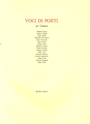 Voces de poetas para Cantatore