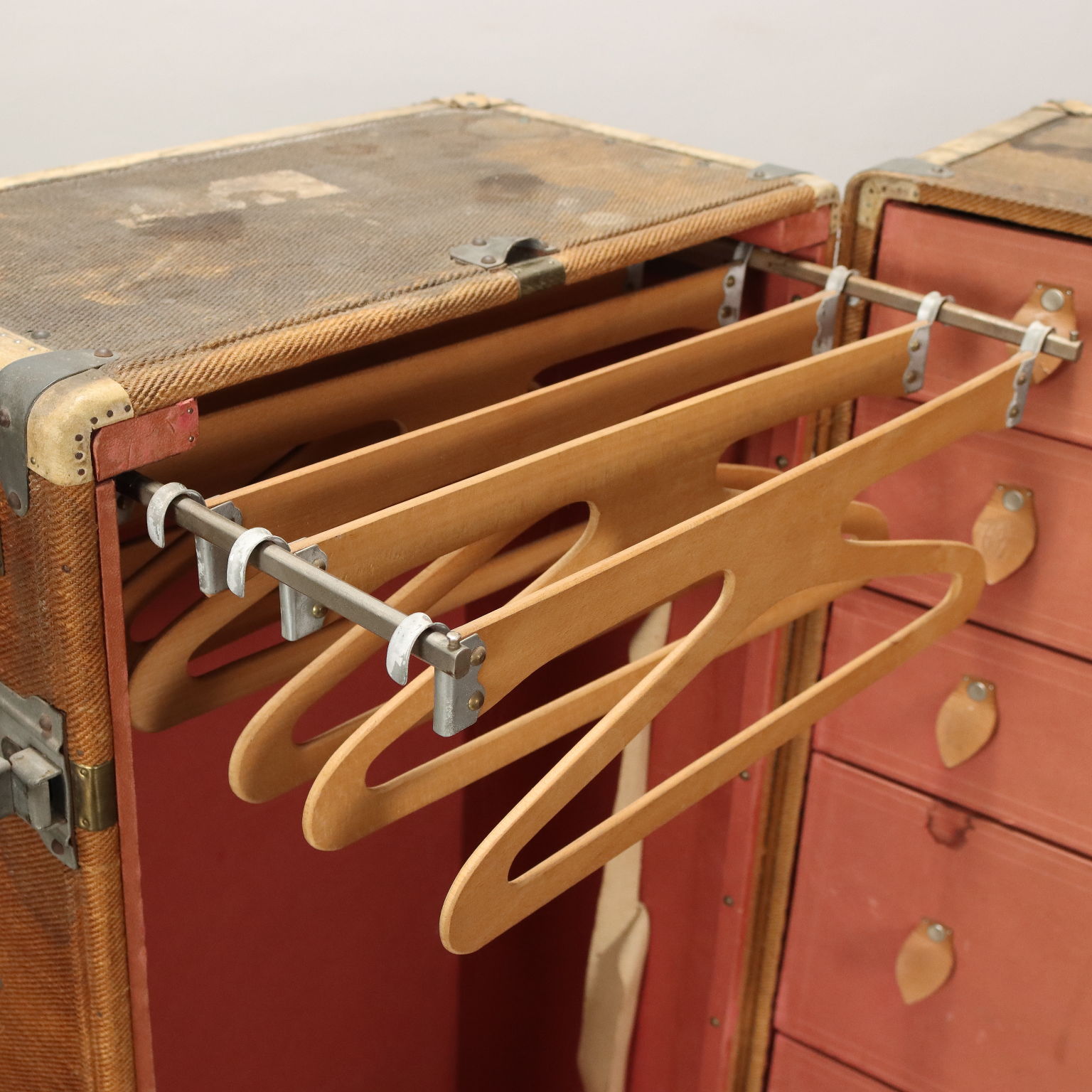 Early 19th Century Vintage Louis Vuitton Trunk Hangers - Set of 4
